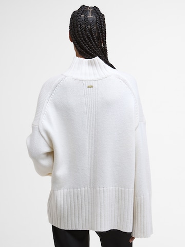 Barbour - Pullover 'Serena' em branco
