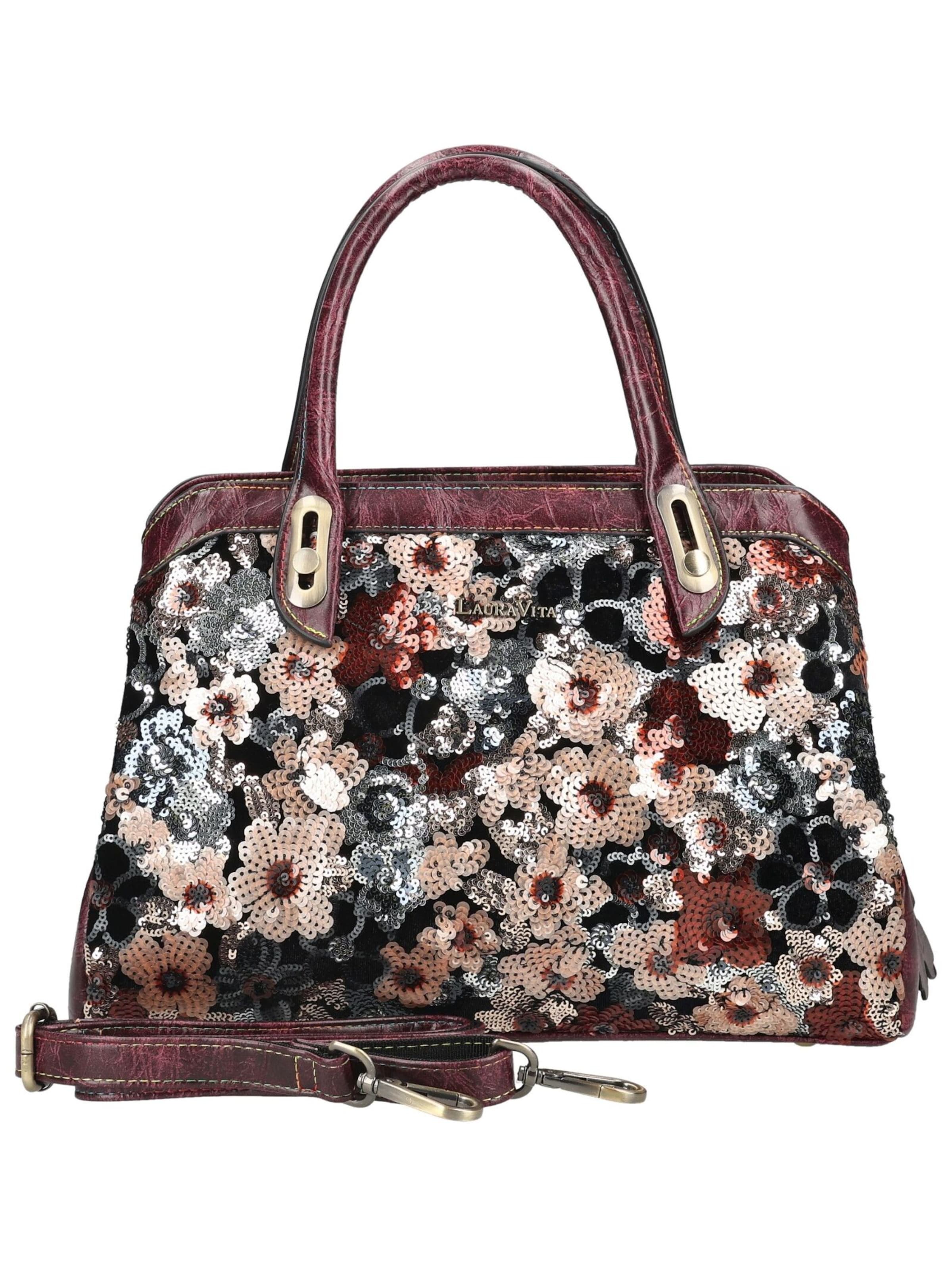Laura Vita Handtasche in Braun: Vorderseite