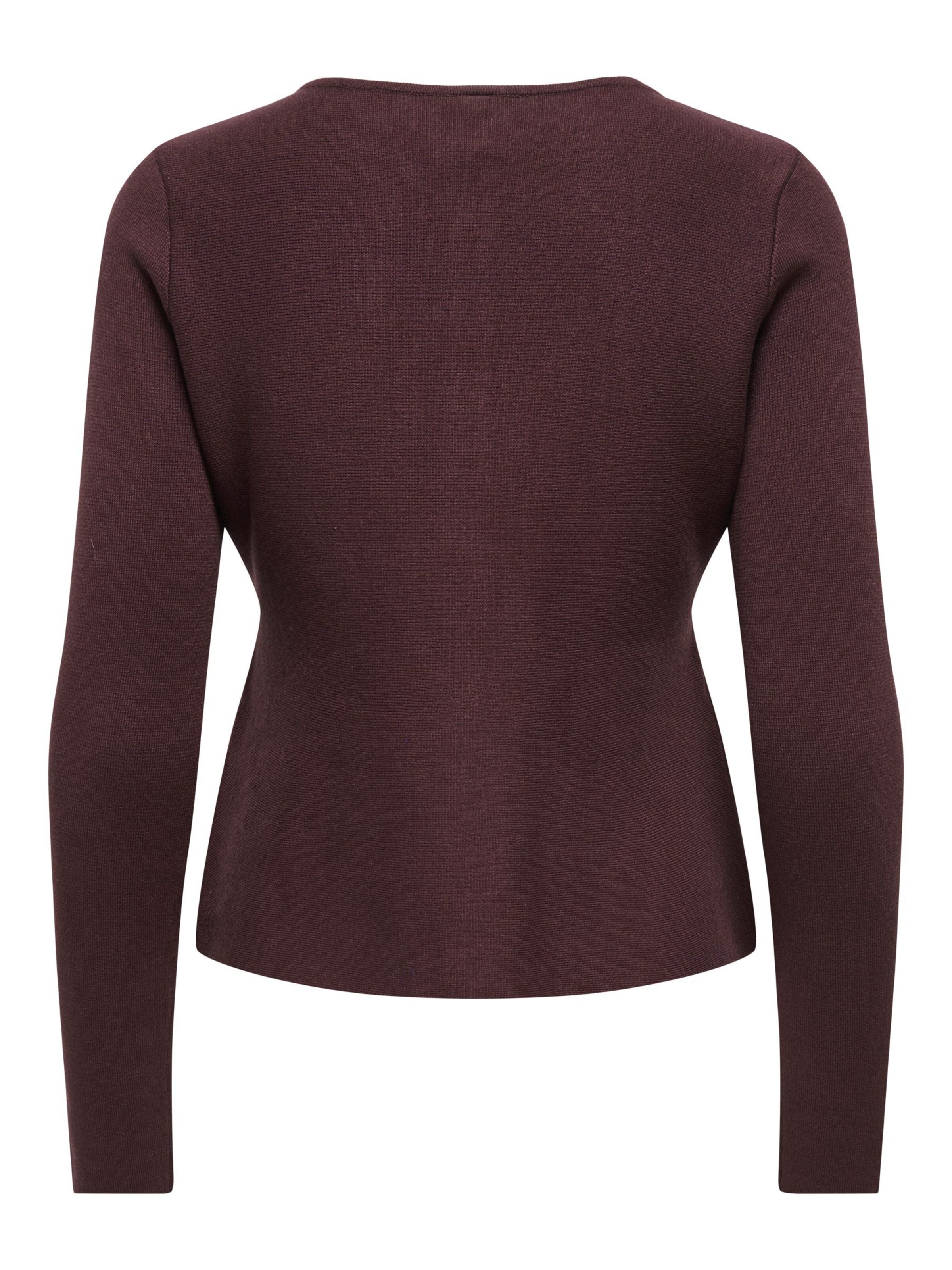 ONLY Strickjacke in Lila