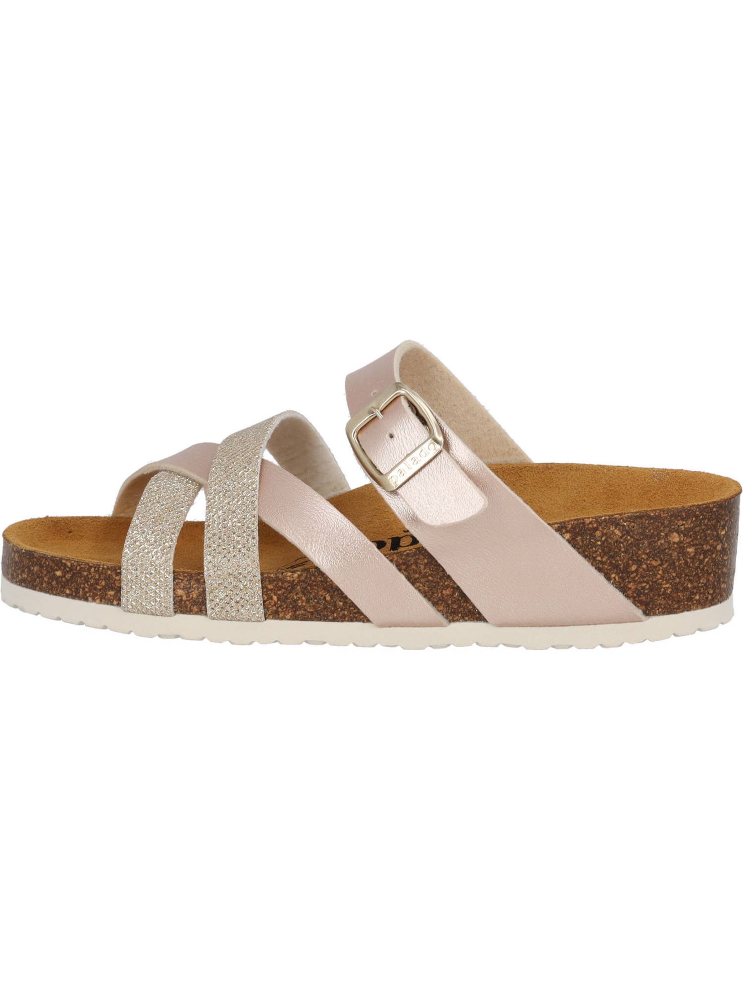 Palado Mule 'Balmur' in Beige: front