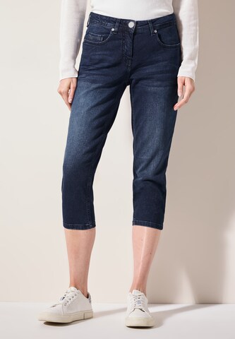 CECIL Slimfit Jeans in Blau: Vorderseite