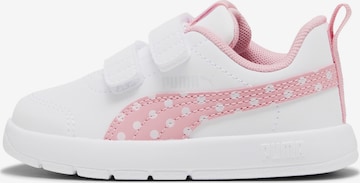 Baskets 'Courtflex V3' PUMA en blanc : devant