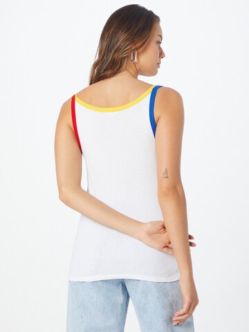 Top de la UNITED COLORS OF BENETTON pe alb