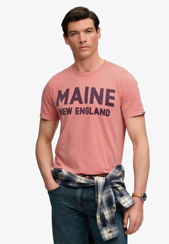 T-Shirt Superdry & Co en orange : devant