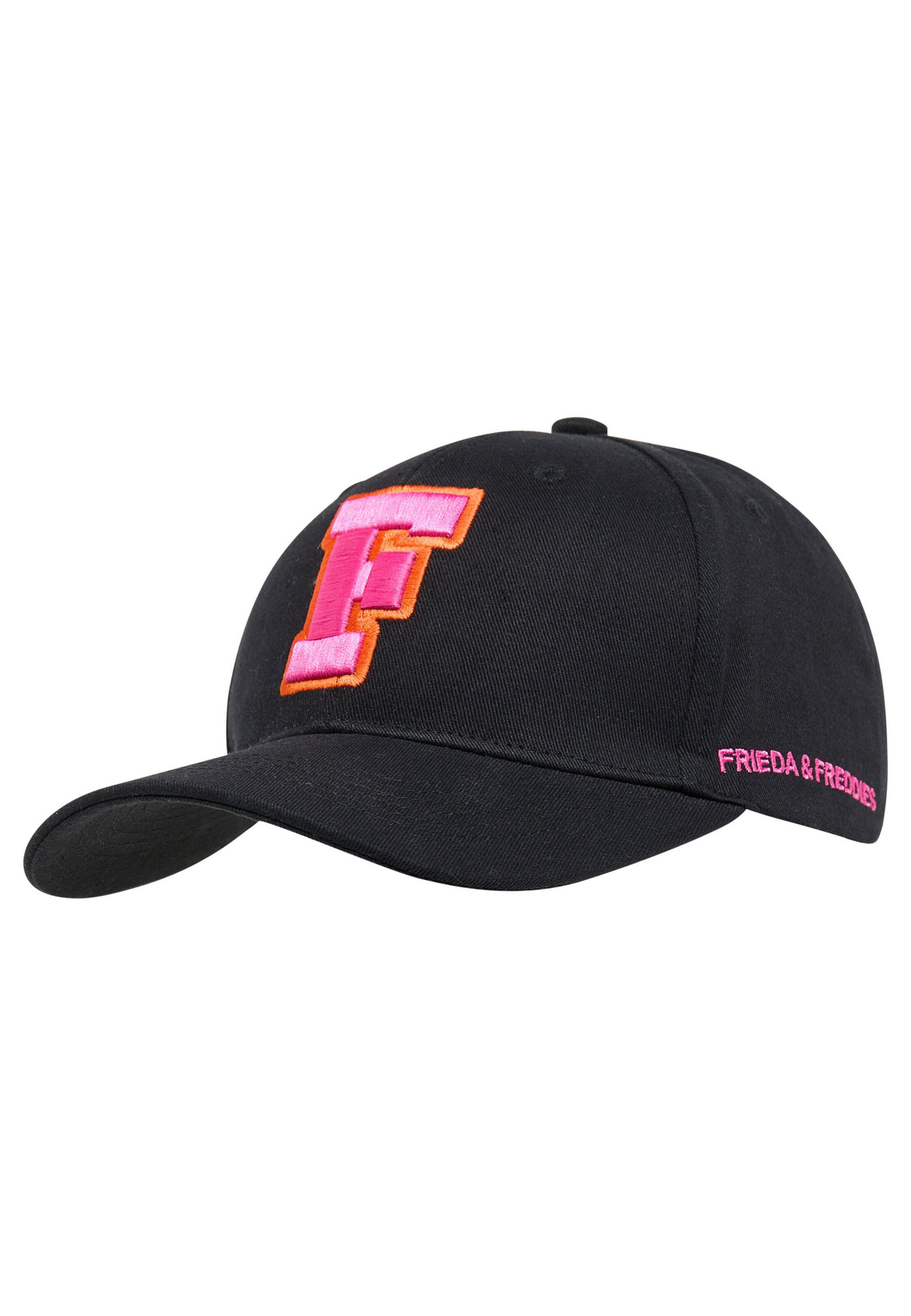 Frieda & Freddies NY Cap in Black: front