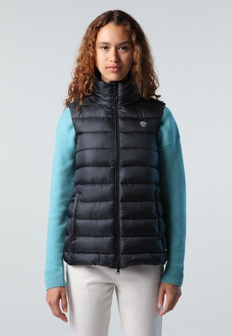 North Sails Bodywarmer 'Flam' in Zwart: voorkant