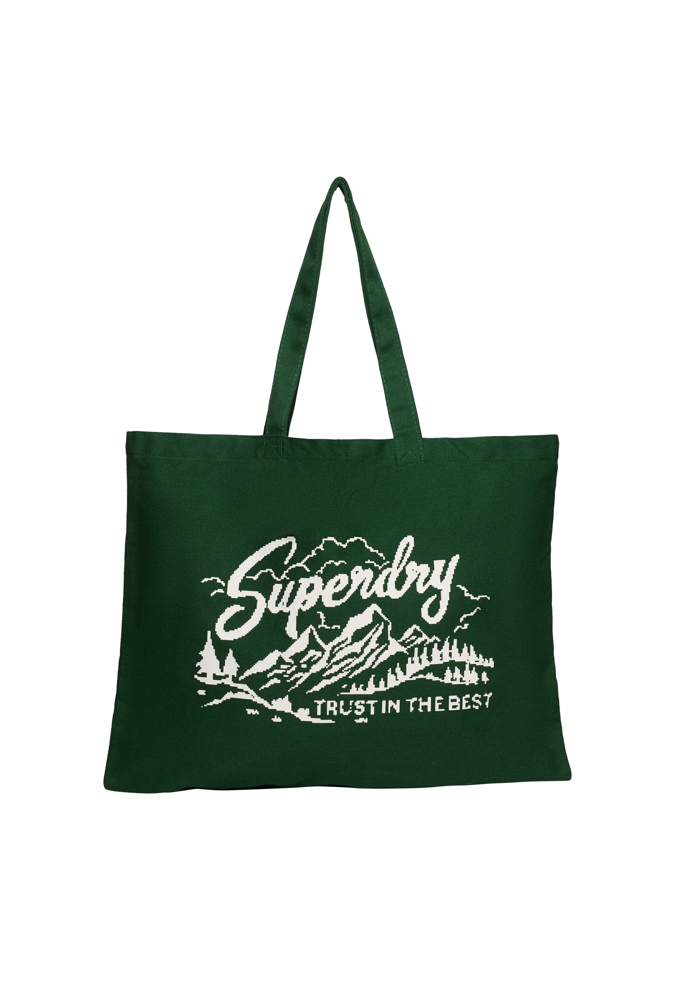 Cabas Superdry & Co en vert : devant