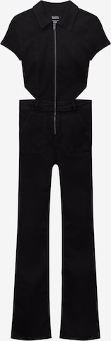 Pull&Bear Jumpsuit in Black: front