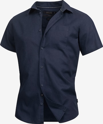 INDICODE Regular Fit Hemd in Blau: predná strana