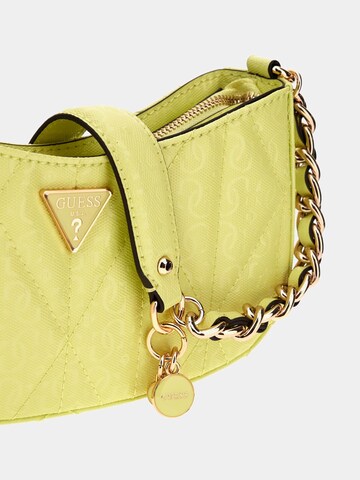 GUESS Schultertasche 'Aldina' in Gelb