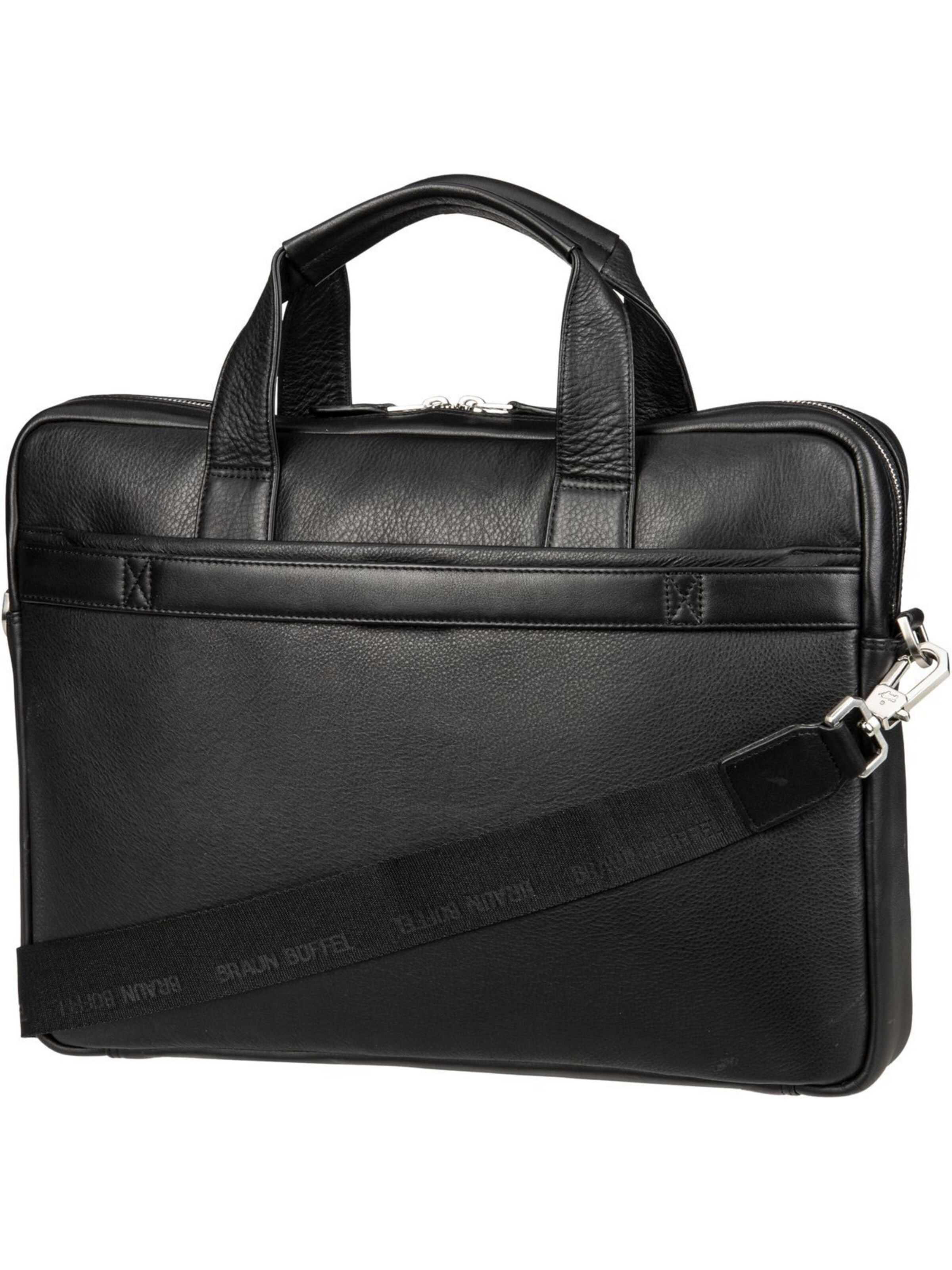 Braun Büffel Document Bag ' GOLF 3.0' in Black