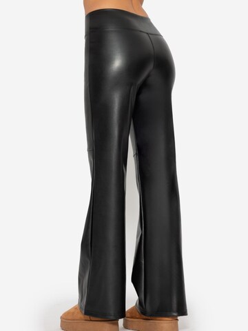 Flared Leggings di SASSYCLASSY in nero
