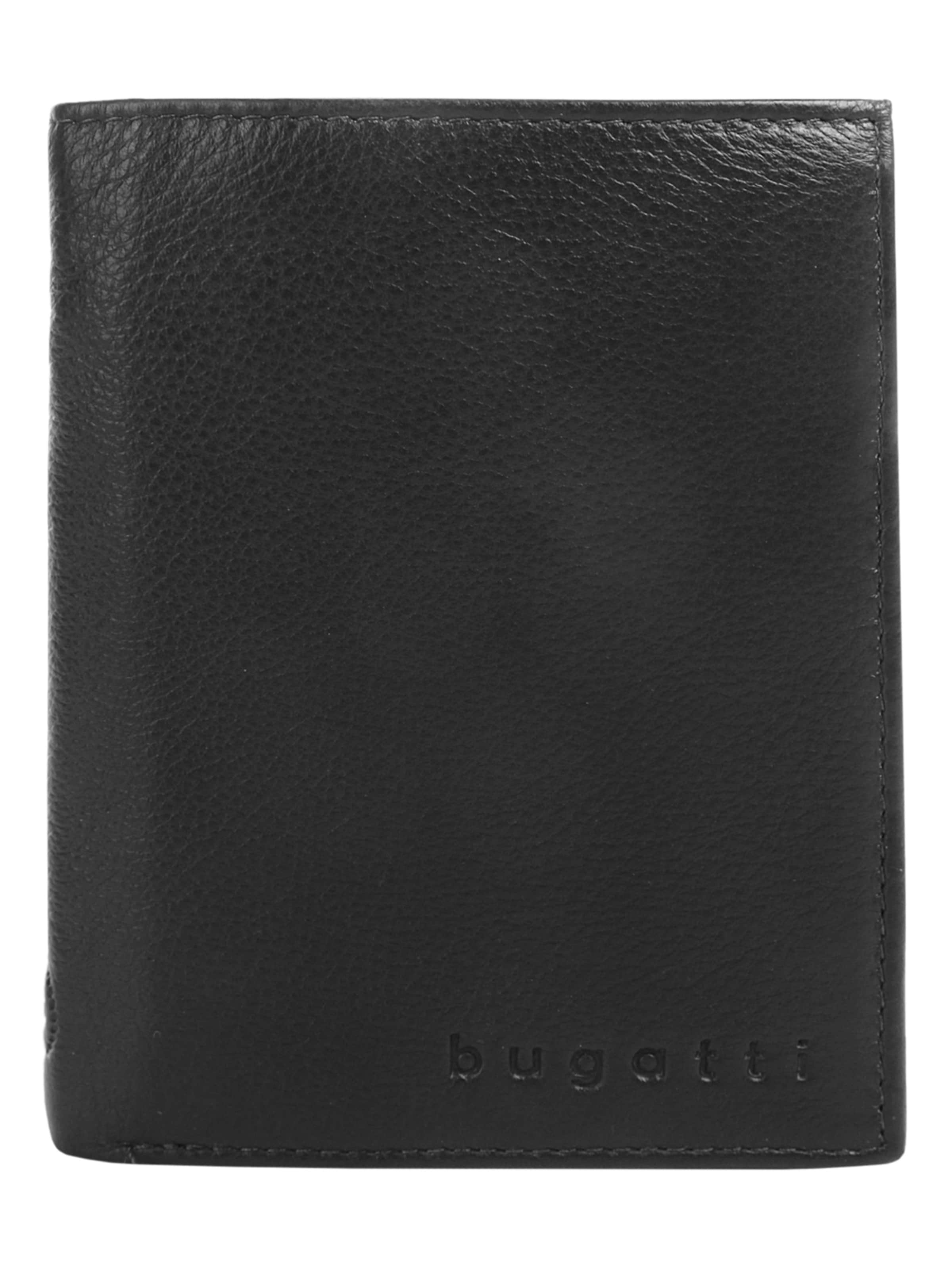 Porte-monnaies 'bugatti Geldbörse SEMPRE' bugatti en noir : devant