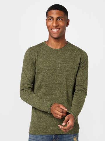 GARCIA Sweater in Green: front