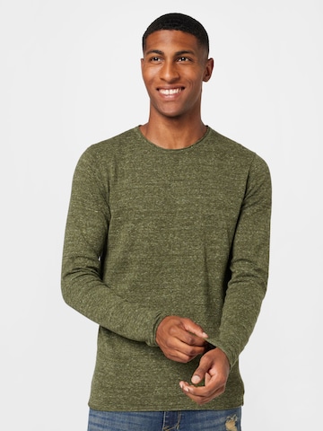 GARCIA Sweater in Green: front