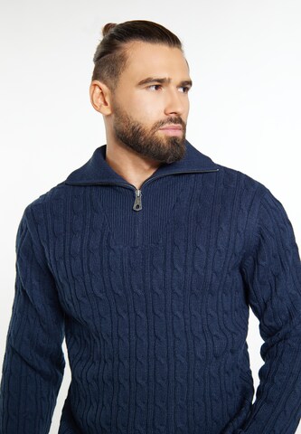 Pull-over DreiMaster Vintage en bleu