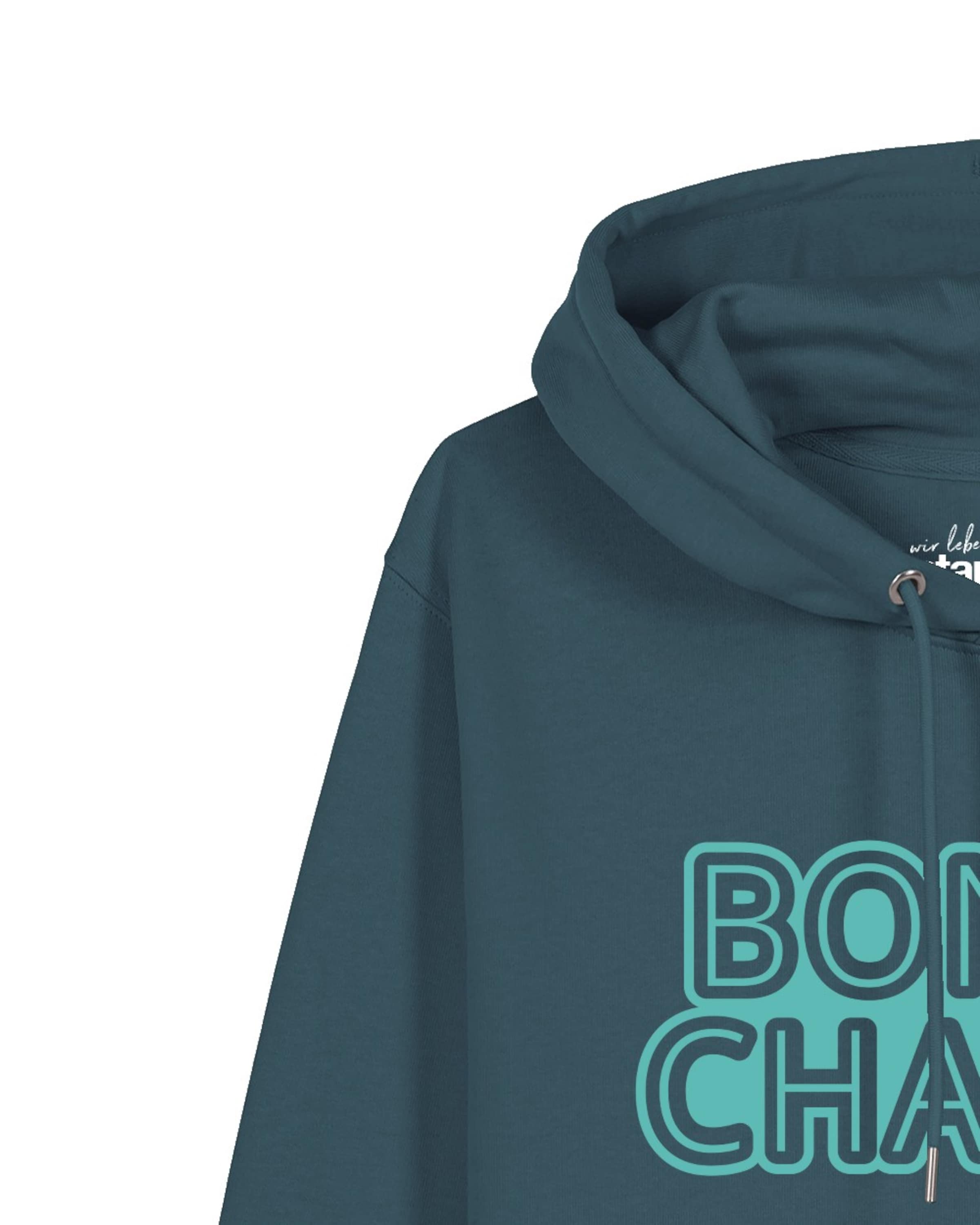 Sweat-shirt 'Bonne Chance' Watapparel en vert