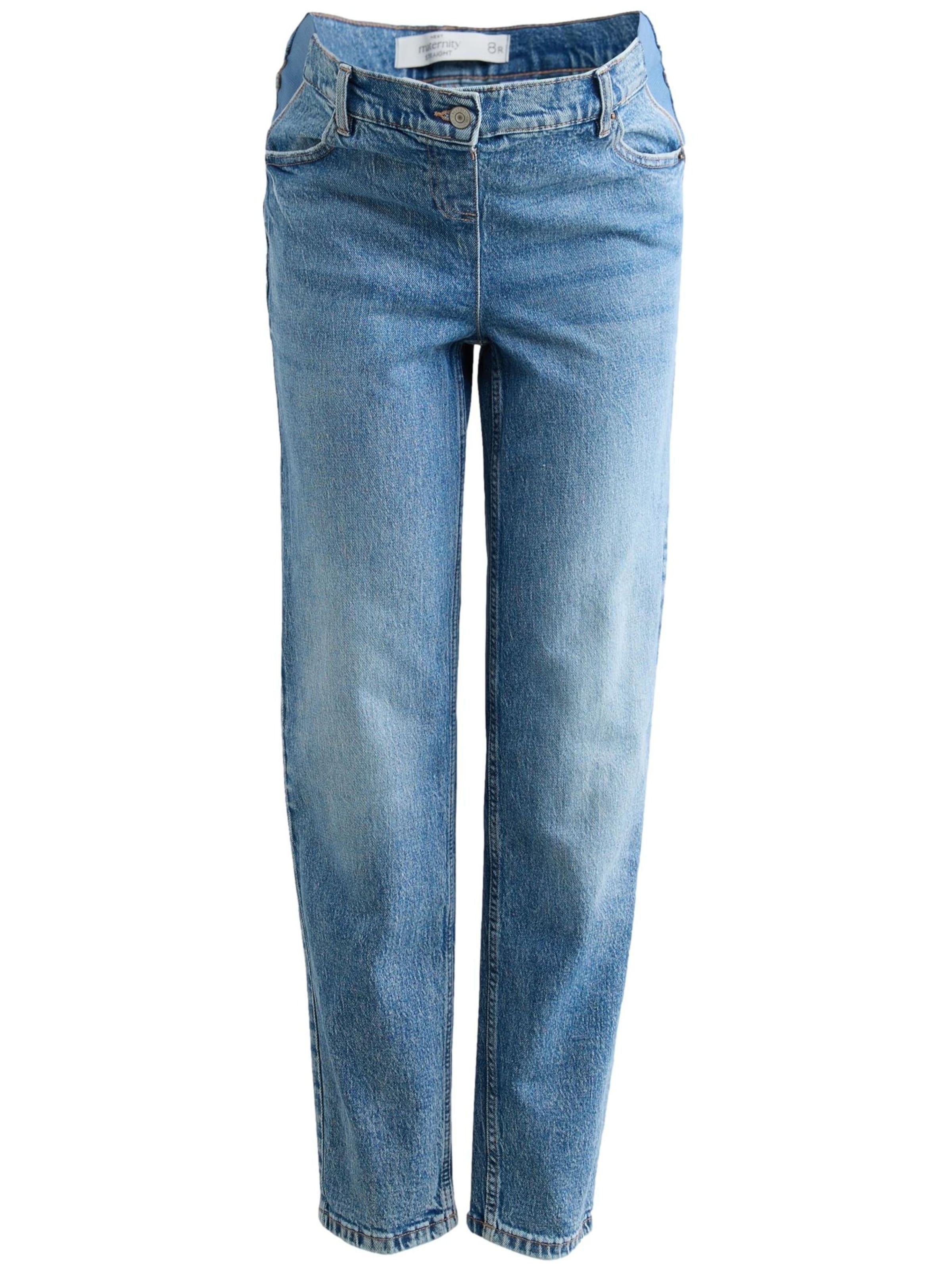 Next Slimfit Jeans in Blauw: voorkant