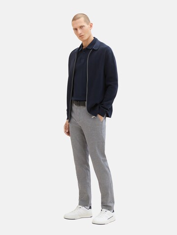 Slimfit Pantaloni chino 'Travis' di TOM TAILOR in grigio
