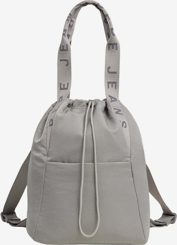 Pepe Jeans Handtasche 'GARDI' in Grau: Vorderseite