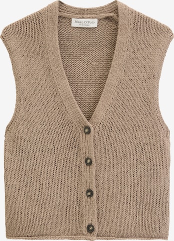 Marc O'Polo Knit cardigan in Brown: front