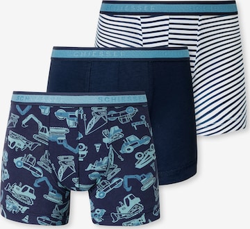 SCHIESSER - Calzoncillo en azul: frente