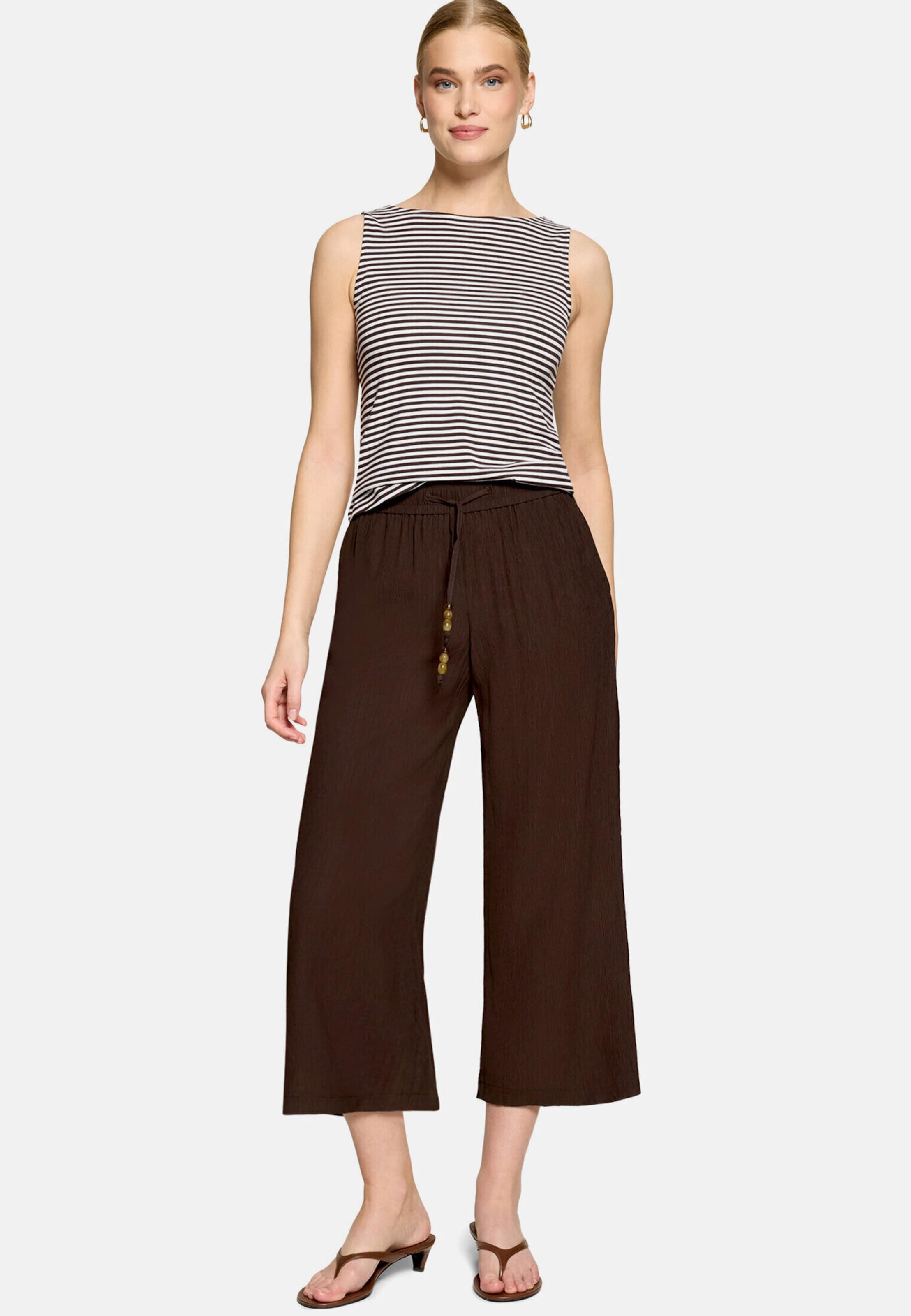 Haut zero en marron
