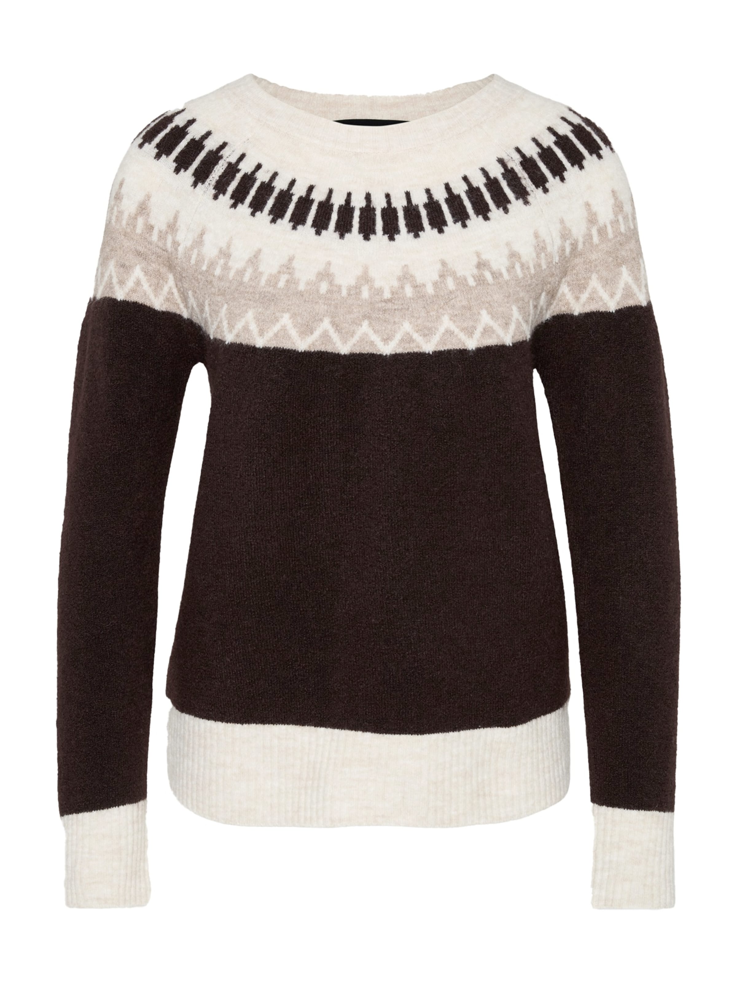Pull-over 'VMSIMONE' Vero Moda Petite en marron : devant