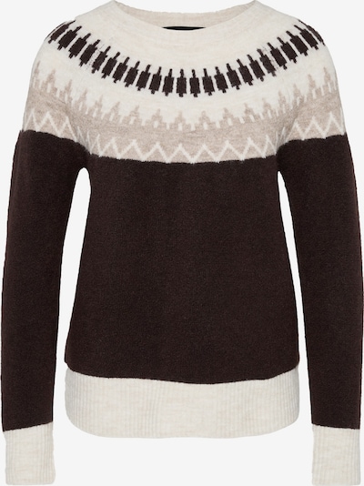 Vero Moda Petite Pulover 'VMSIMONE' u boja pijeska / nude / čokolada, Pregled proizvoda