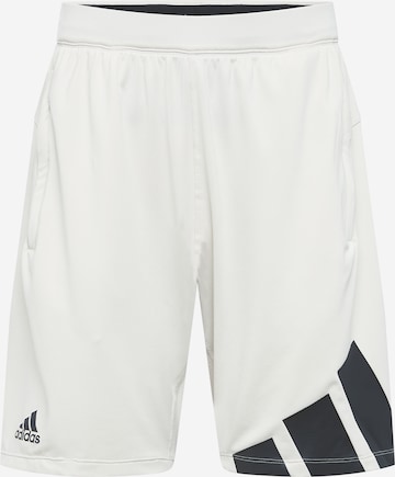 ADIDAS PERFORMANCE Shorts in Beige: predná strana