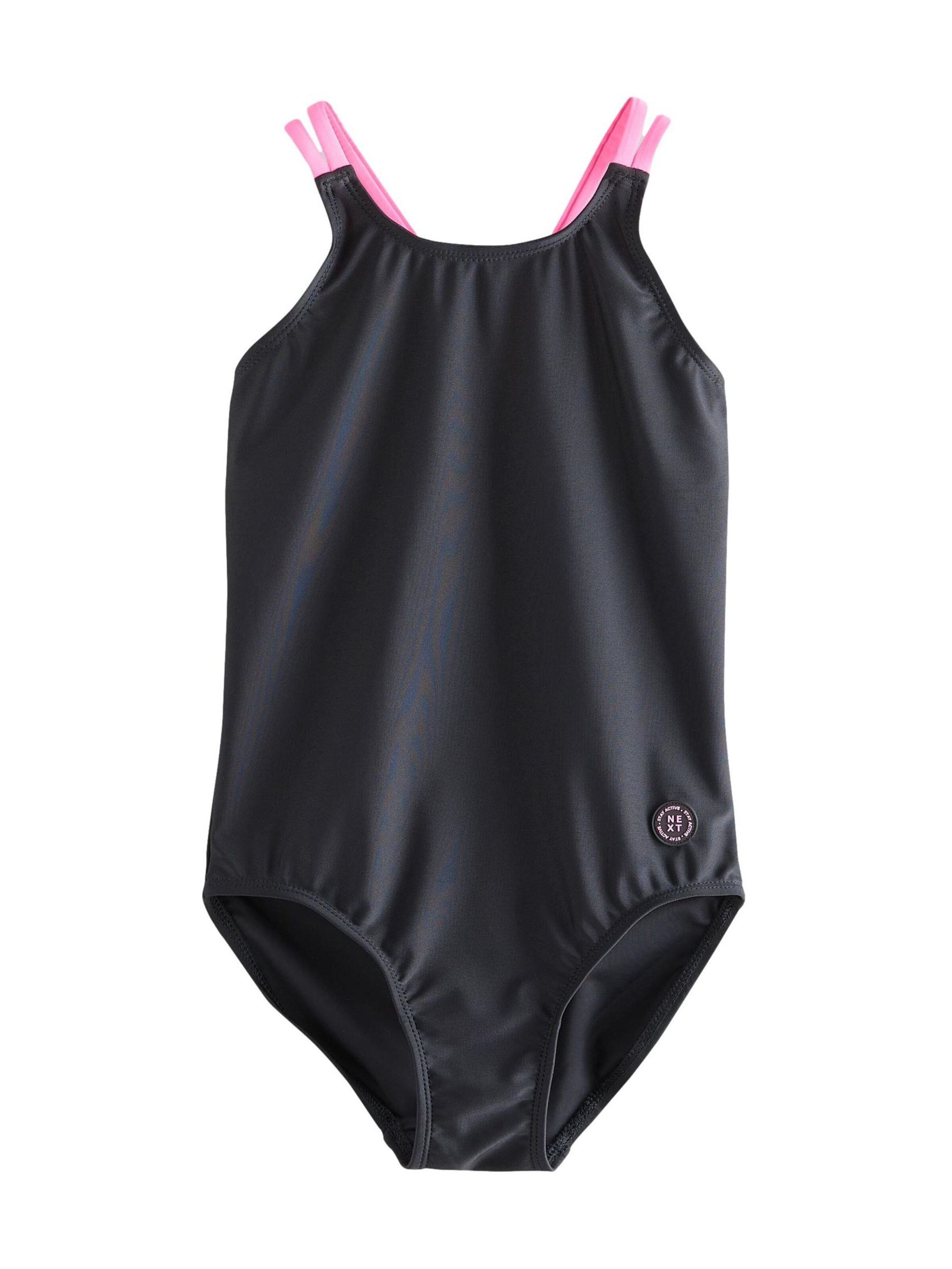 Next Badeanzug in Schwarz: Vorderseite