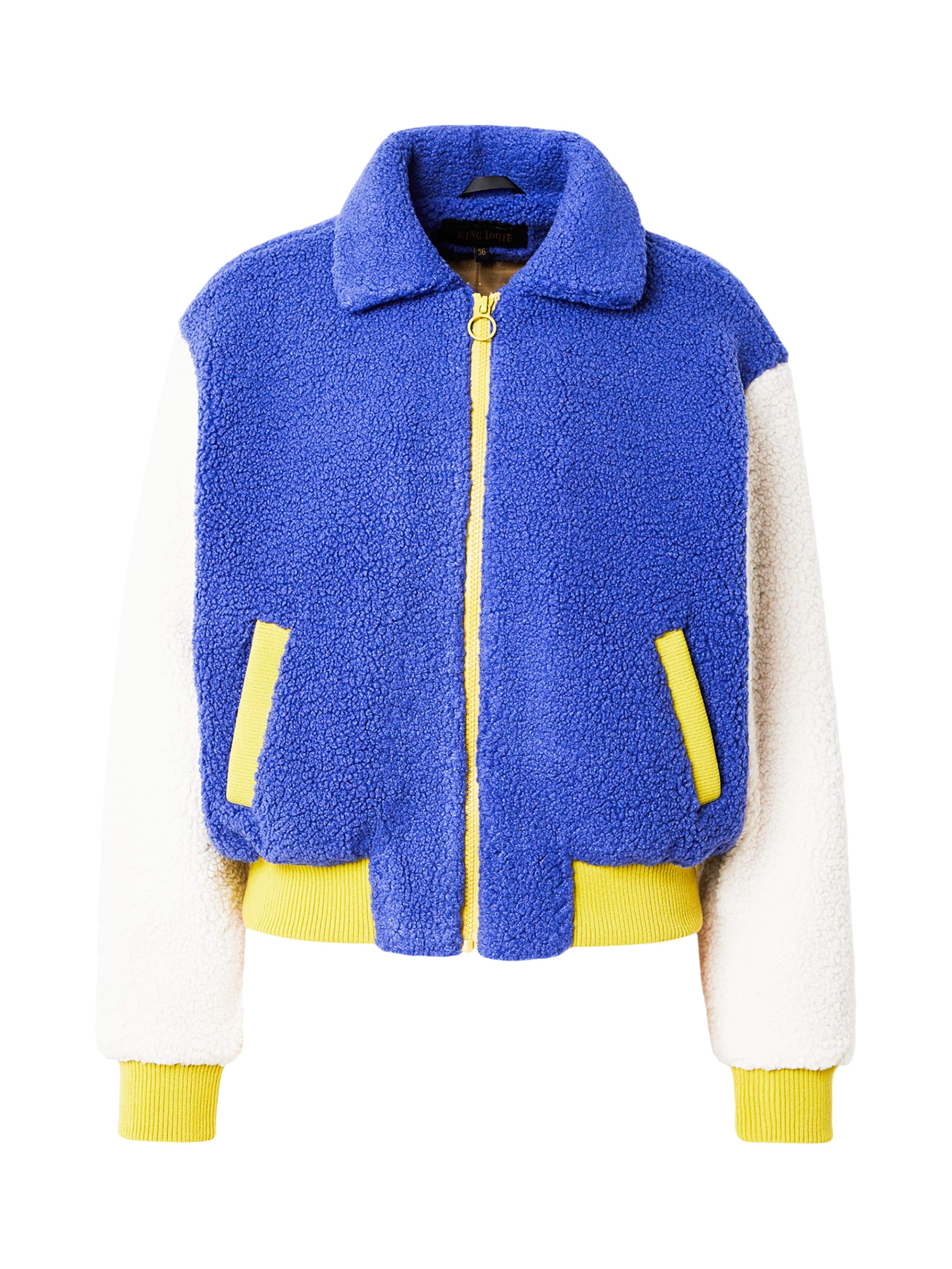 King Louie Prechodná bunda 'Fay' - Modrá: predná strana