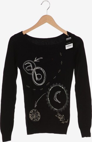 Desigual Sweater & Cardigan in S in Black: front
