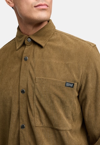Coupe regular Chemise 'INNemoto' INDICODE JEANS en vert