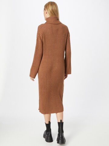 VILA Knitted dress in Brown