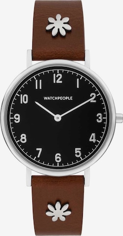 WALTER GROPIUS Analoguhr 'JEWELS FLOWER 2' in Schwarz: Vorderseite