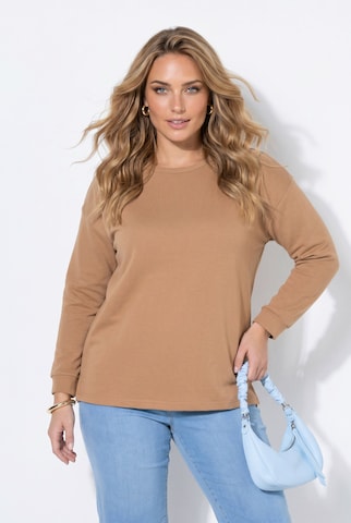 MIAMODA Sweatshirt in Bruin
