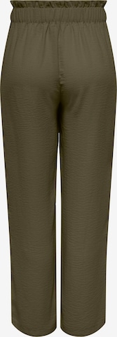 JDY Loose fit Pants 'GRY' in Green
