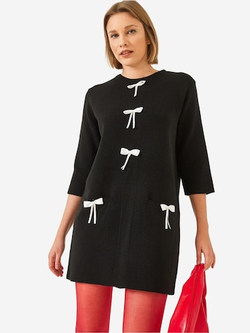Abito in maglia 'Strickkleider' di Bianco Lucci in nero