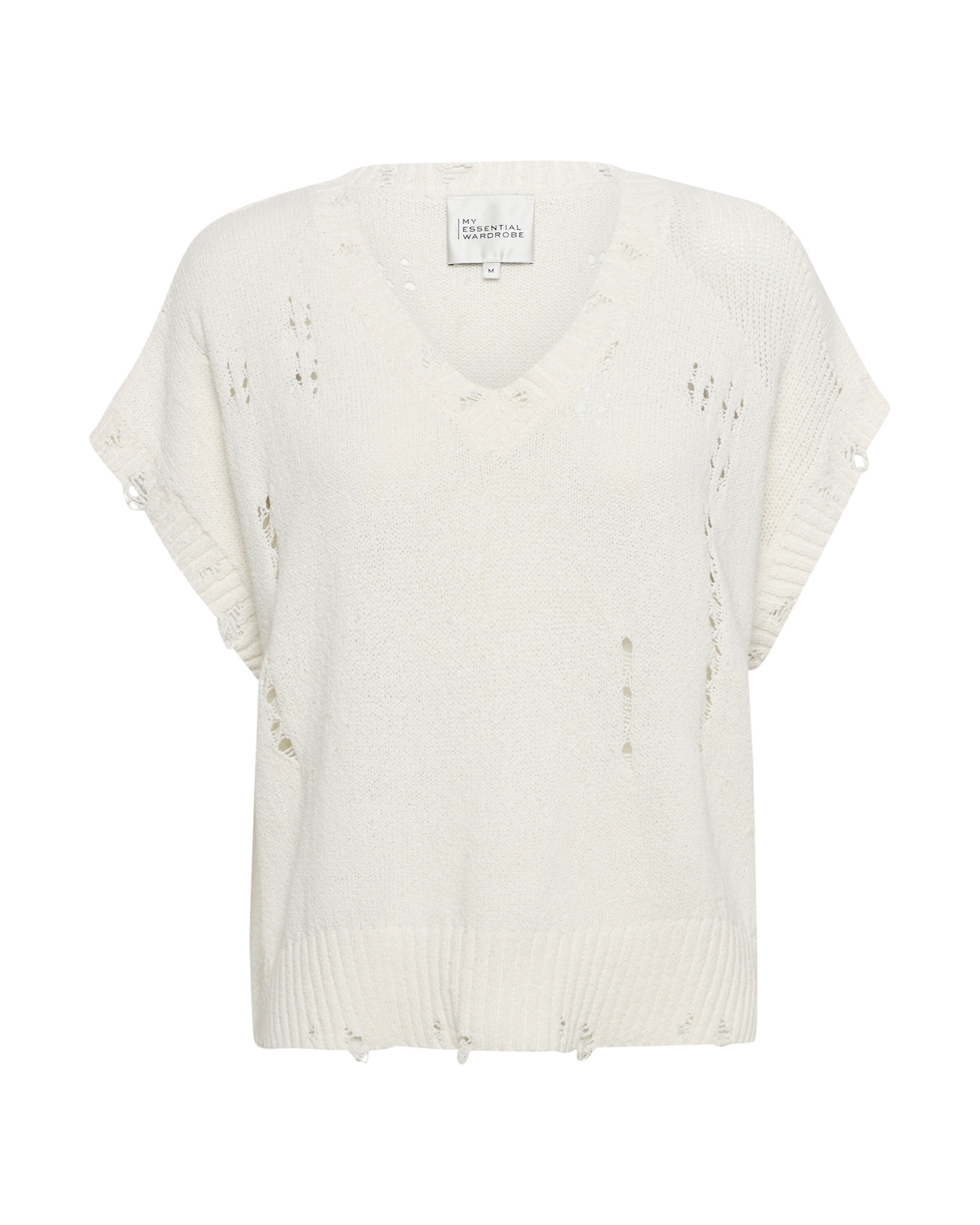 My Essential Wardrobe Blouse 'JillMW' in Wit: voorkant