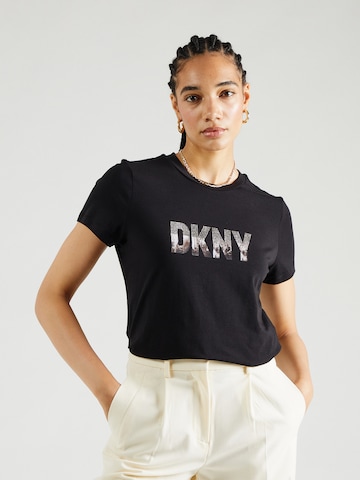DKNY Shirt in Zwart: voorkant