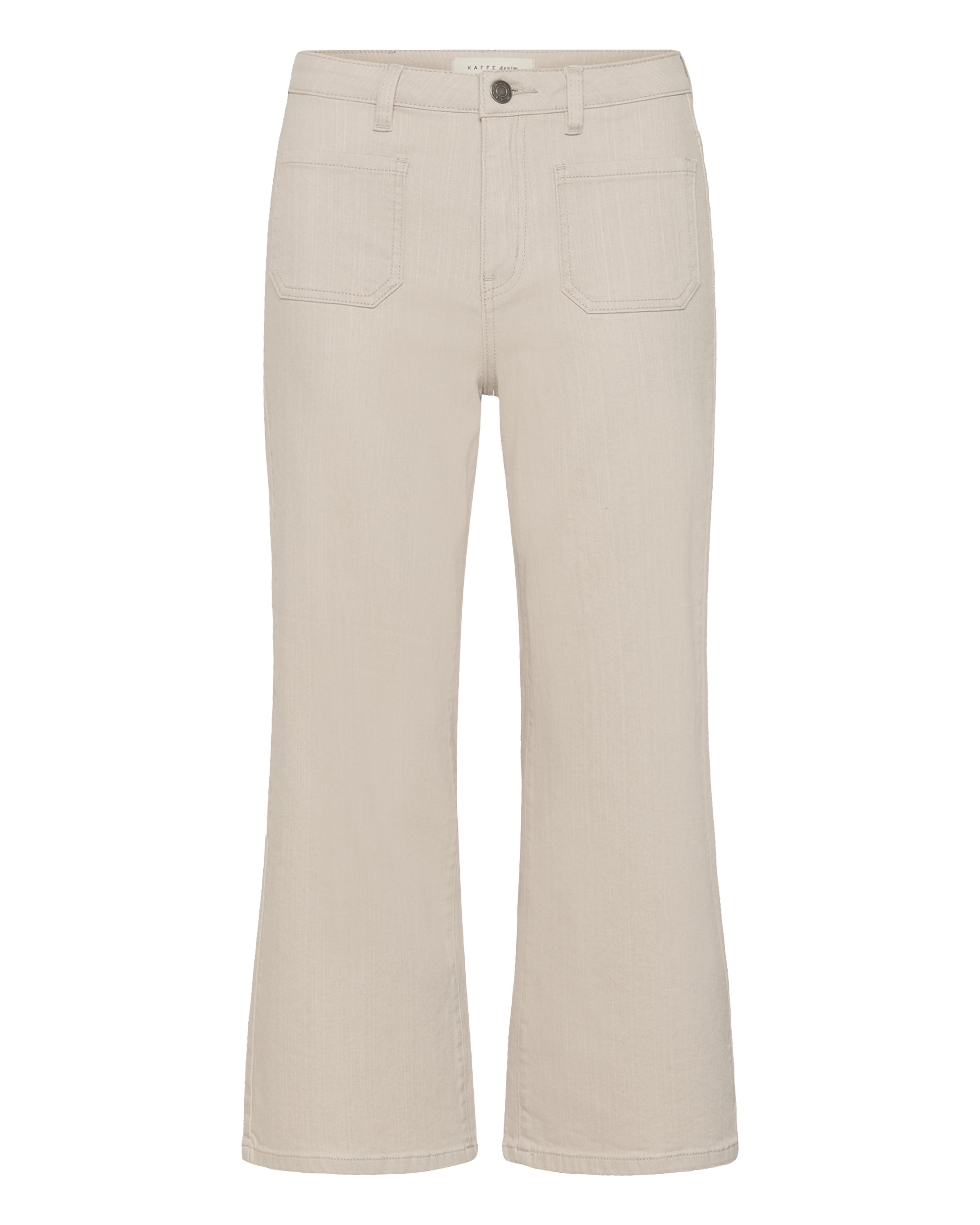 Kaffe Regular Jeans 'Brook' in Beige: front