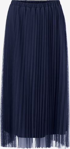 Rich & Royal Skirt in Blue: front