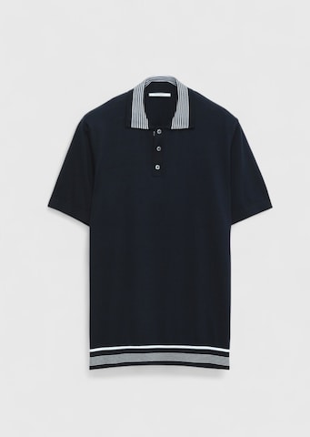Ramsey Poloshirt in Blau: Vorderseite