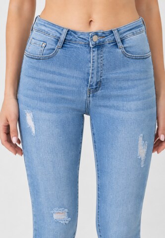Elara Skinny Jeans in Blauw