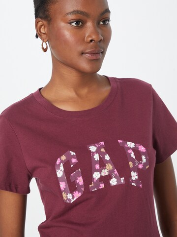 GAP Shirt in Rood