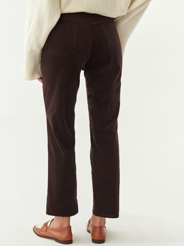 Regular Pantalon 'ZORIA' TATUUM en marron