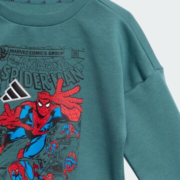 ADIDAS SPORTSWEAR Joggingpak 'Marvel Spider-Man' in Groen