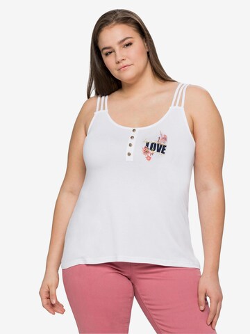 sheego by Joe Browns Top in White: front