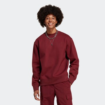 Sweat-shirt 'Adicolor Contempo' ADIDAS ORIGINALS en rouge : devant